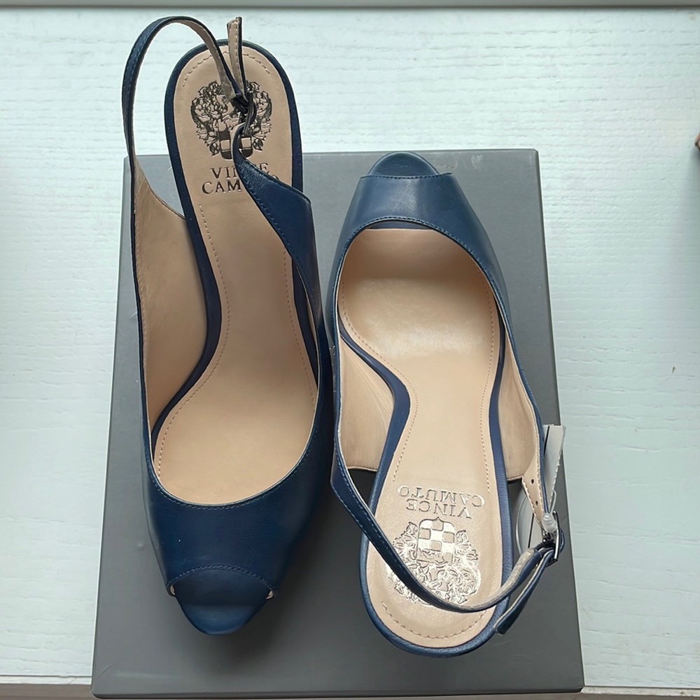 Vince Camuto open toe shoes